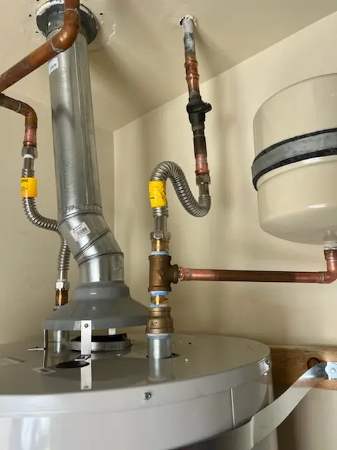 Water heater installation and plumbing repair in Cabrillo